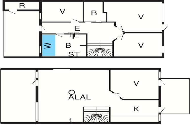 6 Person Holiday Home In Bogense Kültér fotó